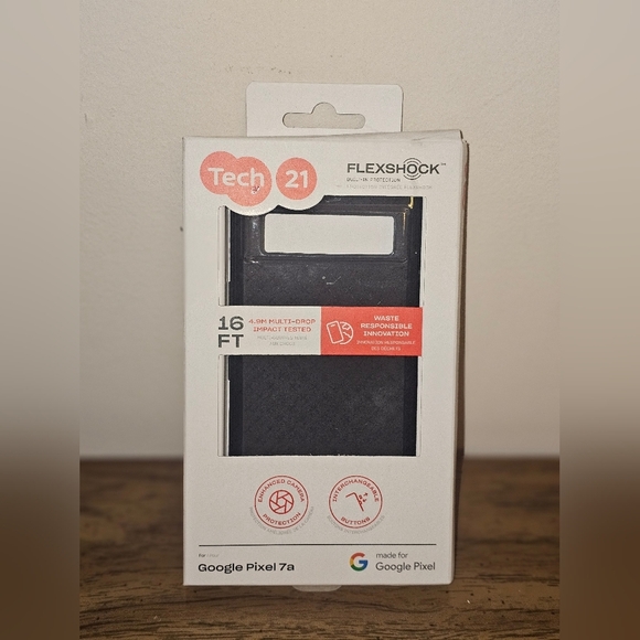 Tech 21 EvoCheck Flexshock for Google Pixel 7 - Smoky Black - Picture 1 of 2